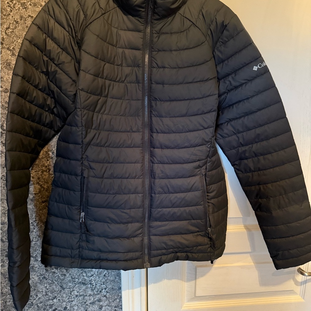 Columbia Black Quilted Jacket